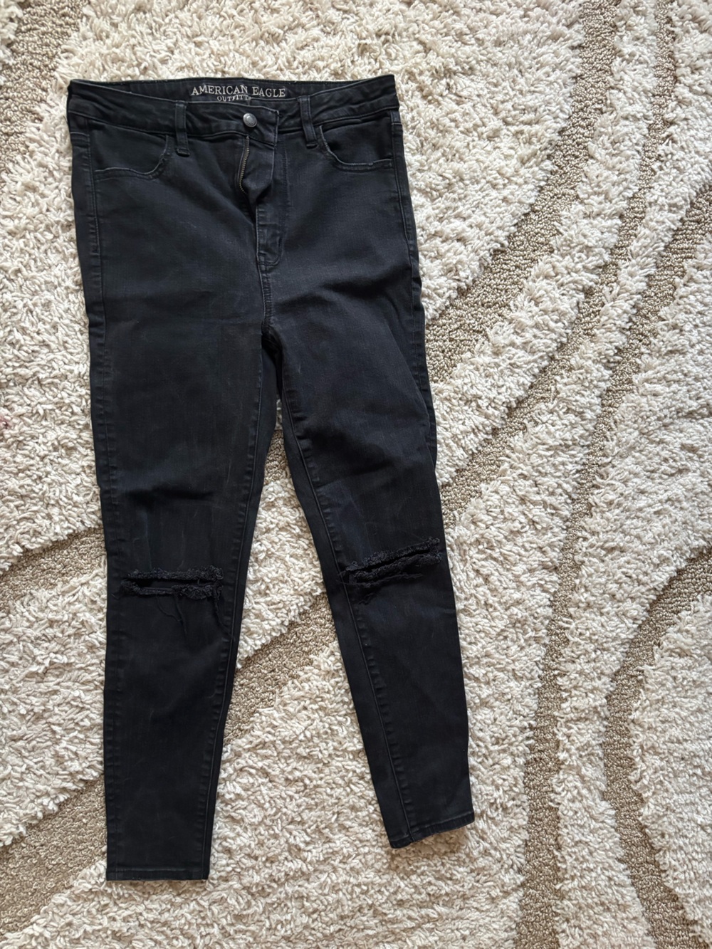 American Eagle Outfitters Black Super Stretch Jeans